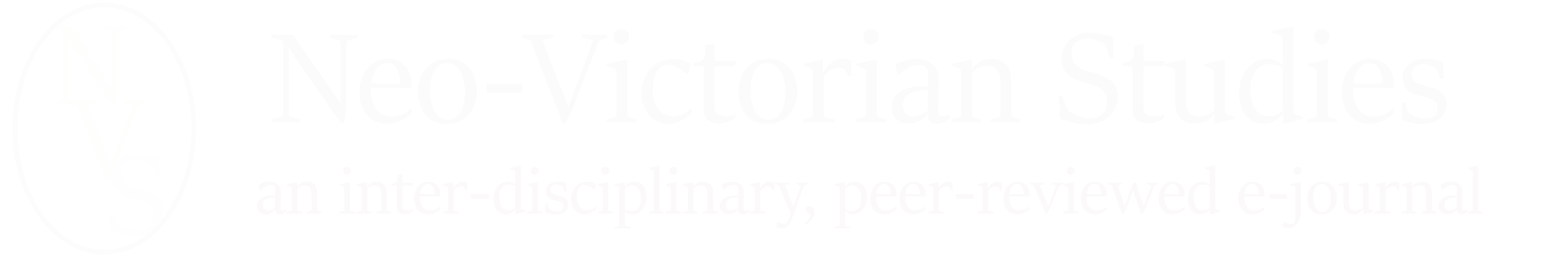 White text on transparent background 'Neo-Victorian Studies'